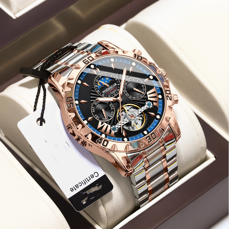 Apex Chrono Automatic Watch – Luxury Waterproof Mechanical Watch - Image 6