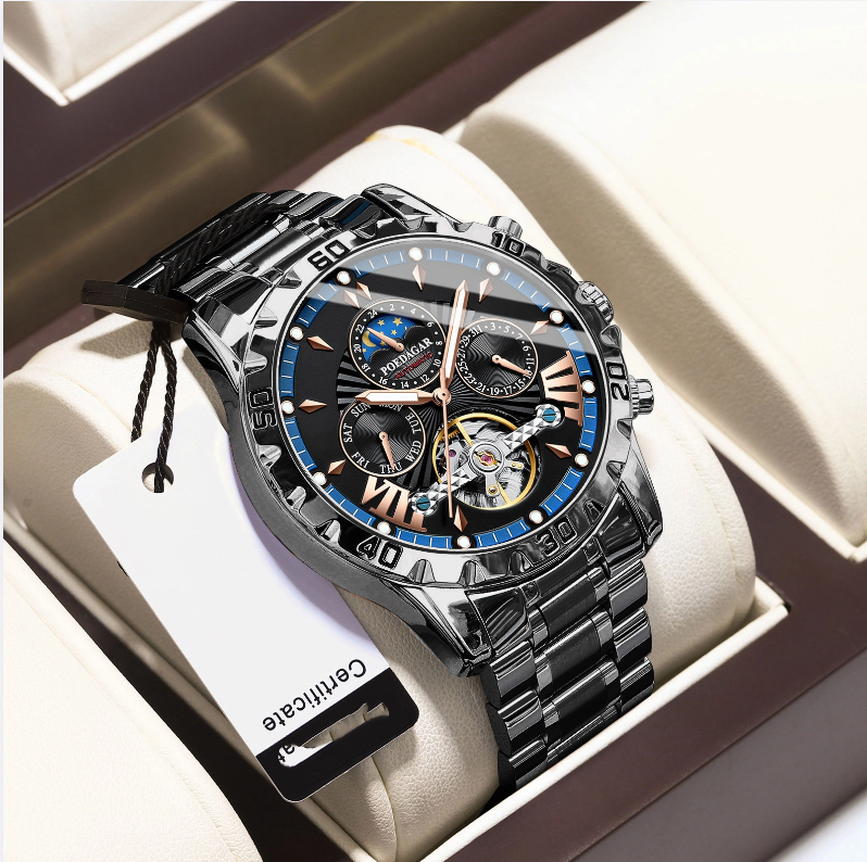 Apex Chrono Automatic Watch – Luxury Waterproof Mechanical Watch - Image 7