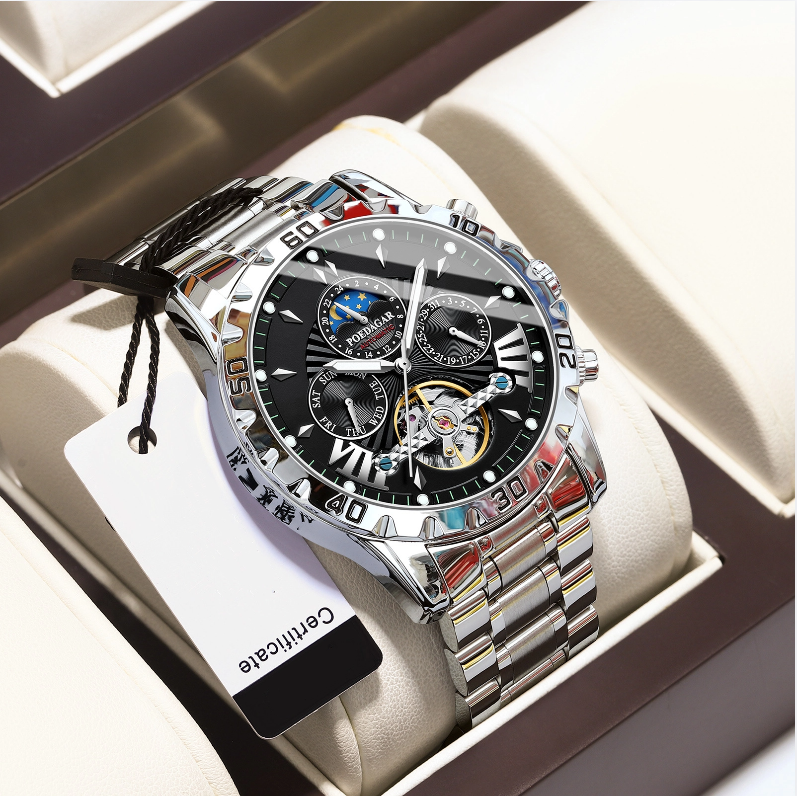 Apex Chrono Automatic Watch – Luxury Waterproof Mechanical Watch - Image 8