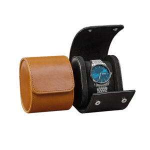 Retro Leather Portable Watch Storage Case