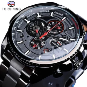 Forsining Automatic Skeleton Chronograph Luxury Watch